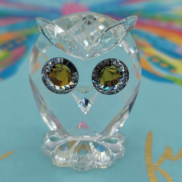 Swarovski Crystal Owl Figurine - Picture 6 of 16